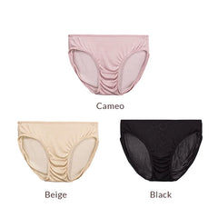 Silk Panties - 100% Natural Silk Low-Rise Briefs Everyday Wear