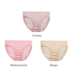 Silk Panties - 100% Natural Silk Low-Rise Briefs Everyday Wear