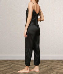 Silk Camisole Sets - Designer Sleeveless Pajama Elegant Sleepwear