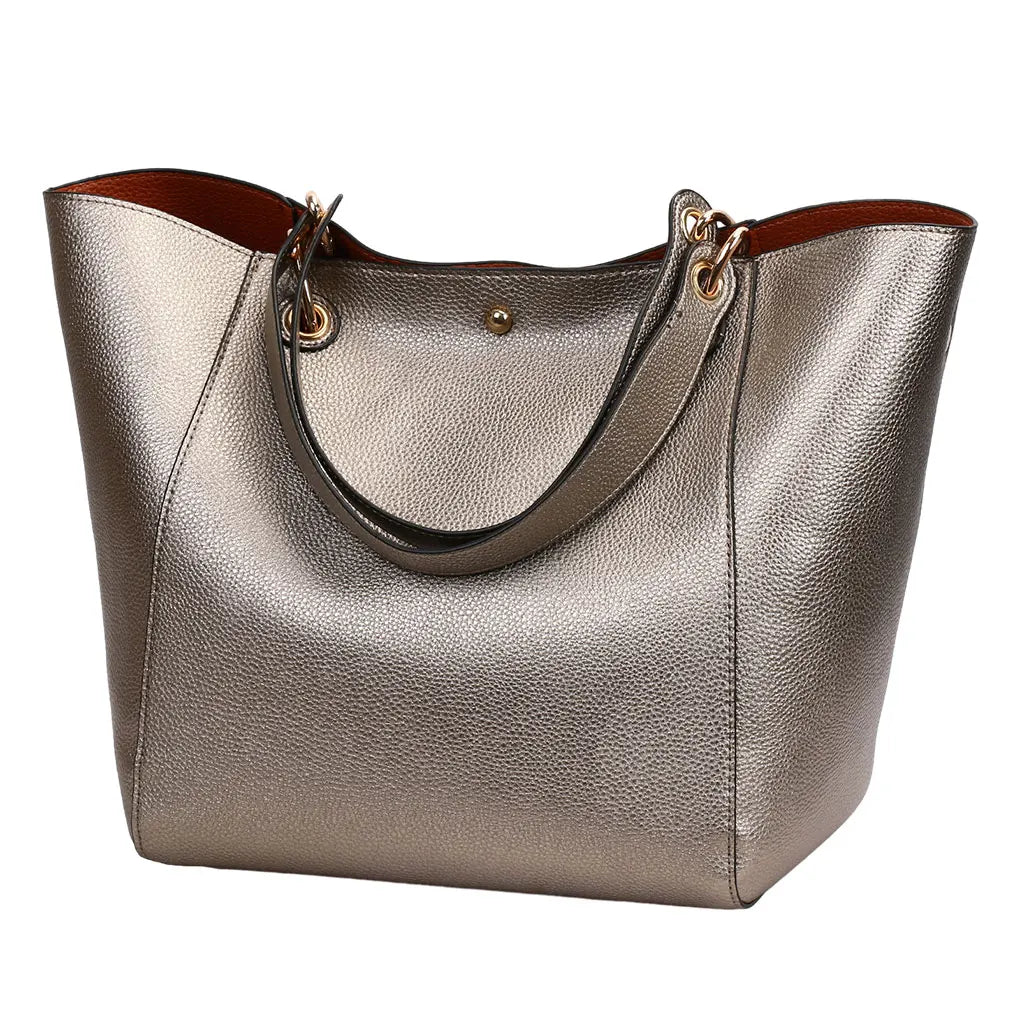 Tote Bag Luxury Leather Classic Women’s Purse Top-Handle Shoulder