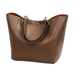 Tote Bag Luxury Leather Classic Women’s Purse Top-Handle Shoulder