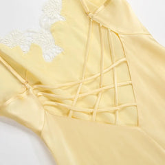 Silk Nightgown Lace Sexy & Comfortable Loungewear