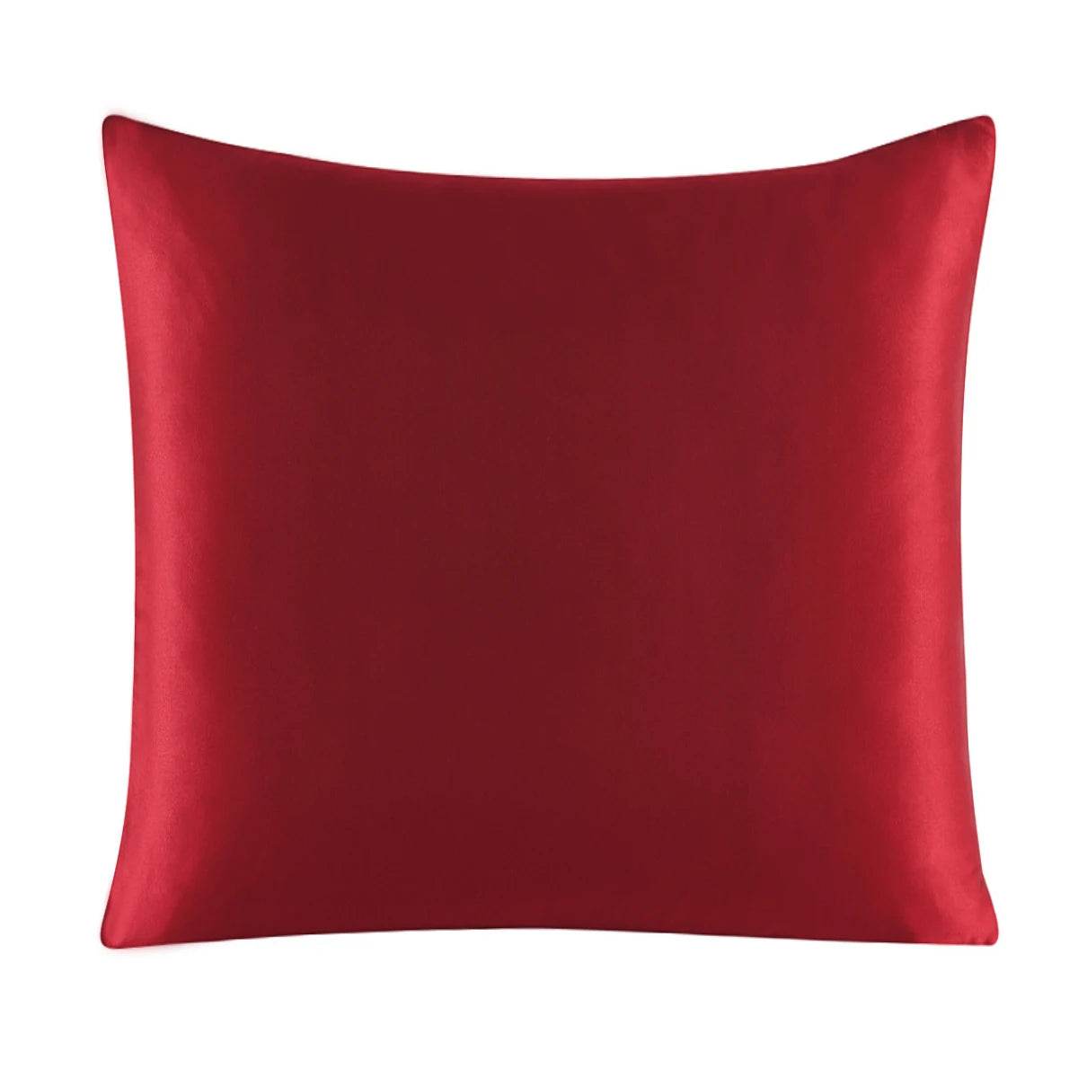 Silk Pillowcases - Zipper Closure Solid Colors Multiple Sizes - LANI SILK 