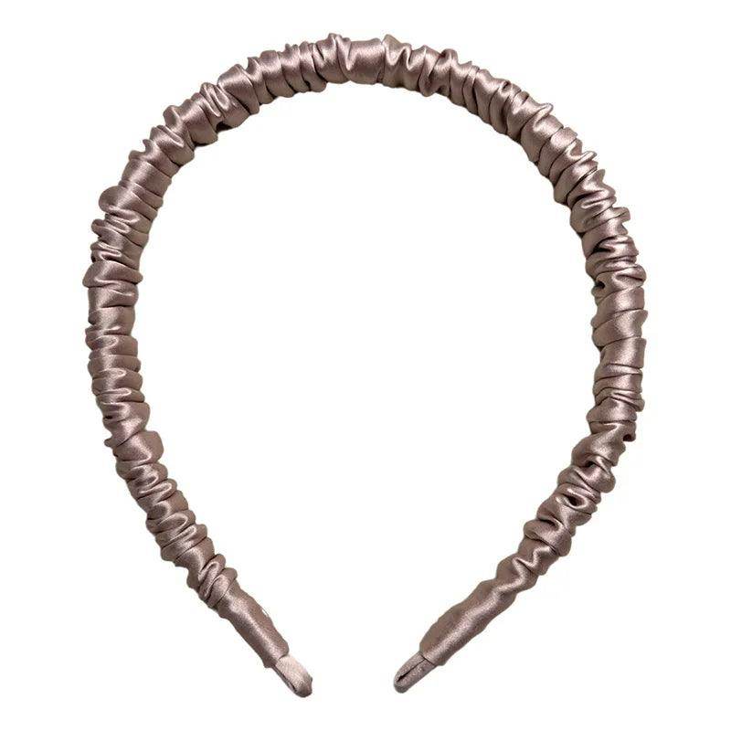 Silk Scrunchies - Elastic Hair Bands Luxury Holders - LANI SILK 