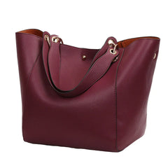 Tote Bag Luxury Leather Classic Women’s Purse Top-Handle Shoulder