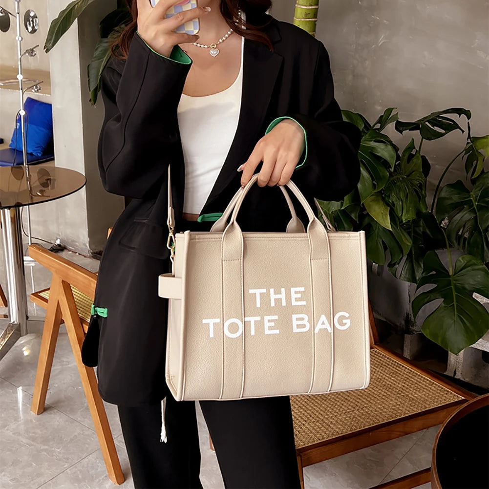 Tote Bag Luxury Designer Women Handbags Letter Shoulder