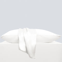 Silk Pillowcase – Modern Mulberry Silk with Zipper Closure