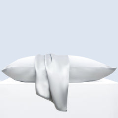 Silk Pillowcase – Modern Mulberry Silk with Zipper Closure