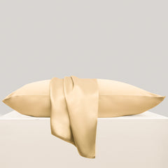 Silk Pillowcase – Modern Mulberry Silk with Zipper Closure
