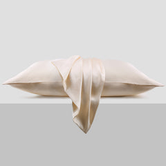 Silk Pillowcase – Modern Mulberry Silk with Zipper Closure