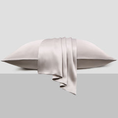 Silk Pillowcase – Modern Mulberry Silk with Zipper Closure