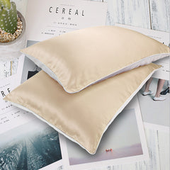 Silk Pillowcase – One-Sided Envelope with Piped Edges