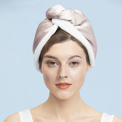 Silk Bonnets – Quick-Dry Wrap with Mulberry Silk Shell