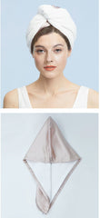 Silk Bonnets – Quick-Dry Wrap with Mulberry Silk Shell