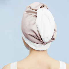 Silk Bonnets – Quick-Dry Wrap with Mulberry Silk Shell