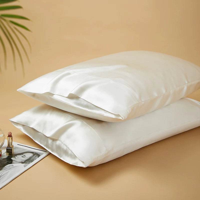 Silk Pillowcases - 100% Natural Mulberry Silk Reversible - LANI SILK 