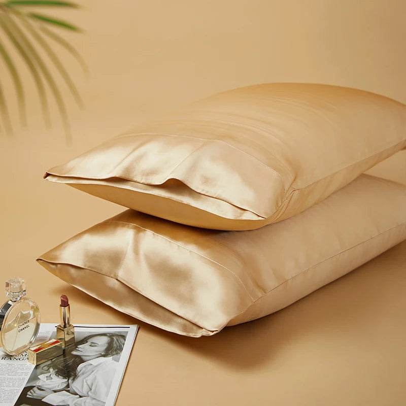 Silk Pillowcases - 100% Natural Mulberry Silk Reversible - LANI SILK 