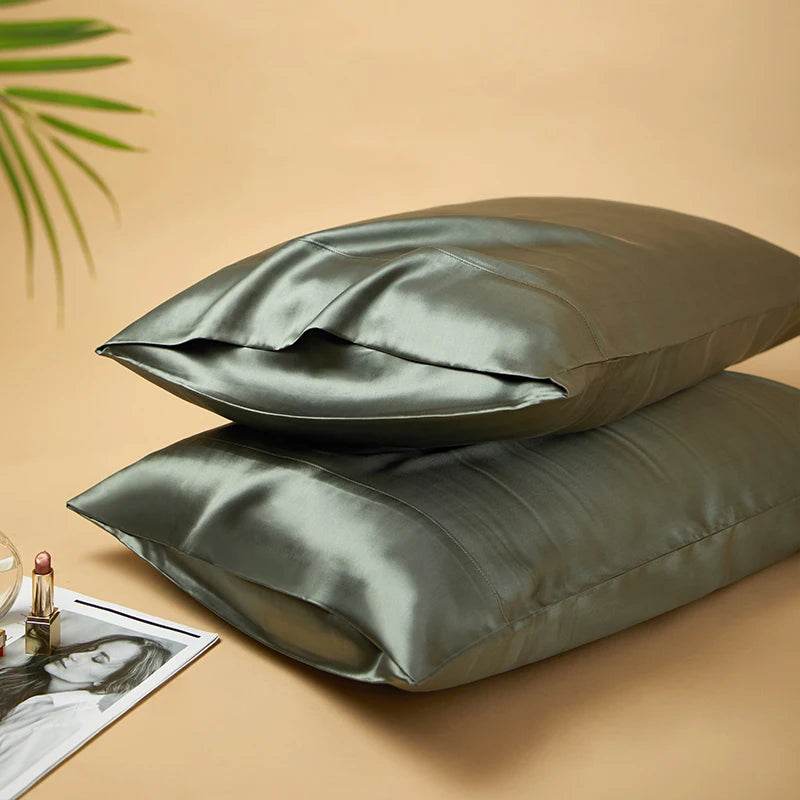 Silk Pillowcases - 100% Natural Mulberry Silk Reversible - LANI SILK 