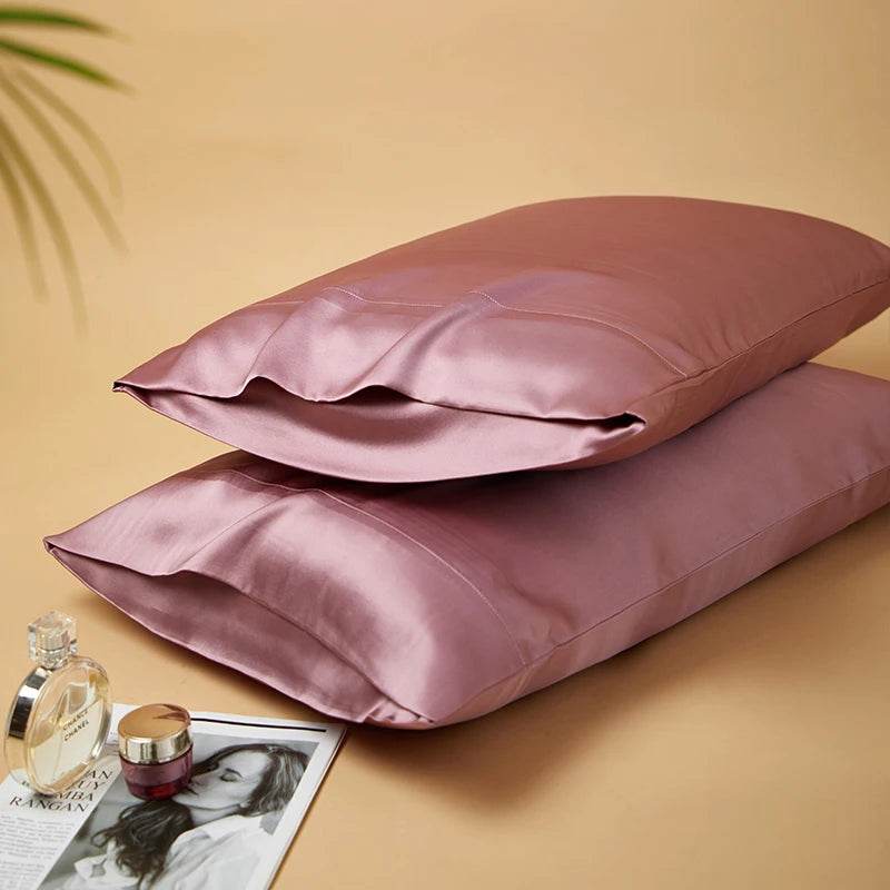 Silk Pillowcases - 100% Natural Mulberry Silk Reversible - LANI SILK 