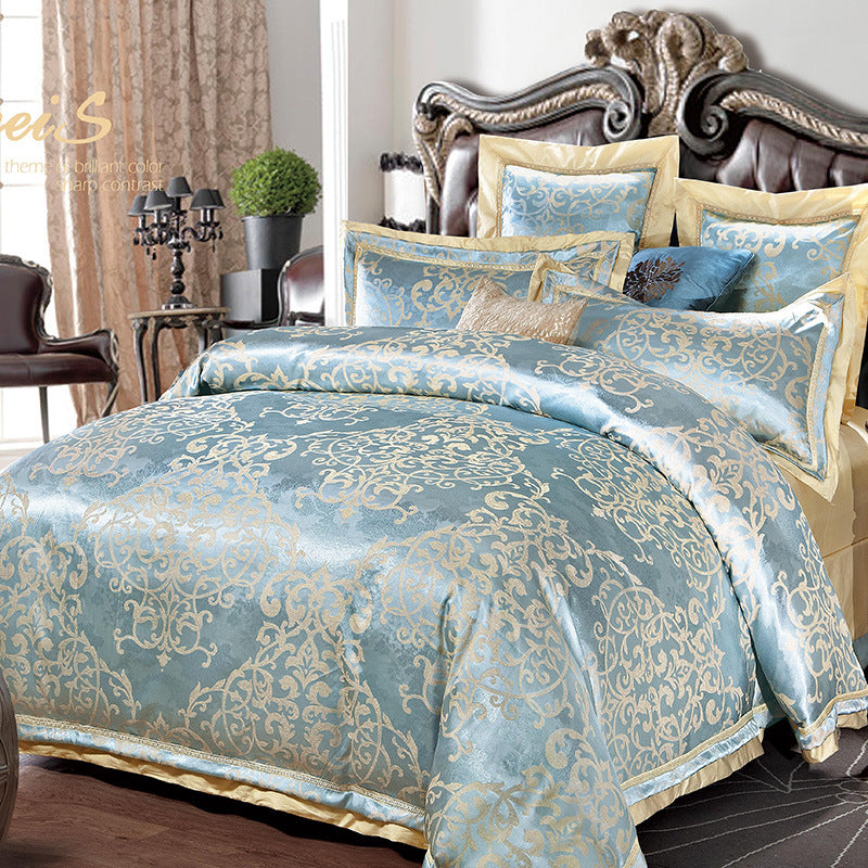 European style luxury light luxury bedding