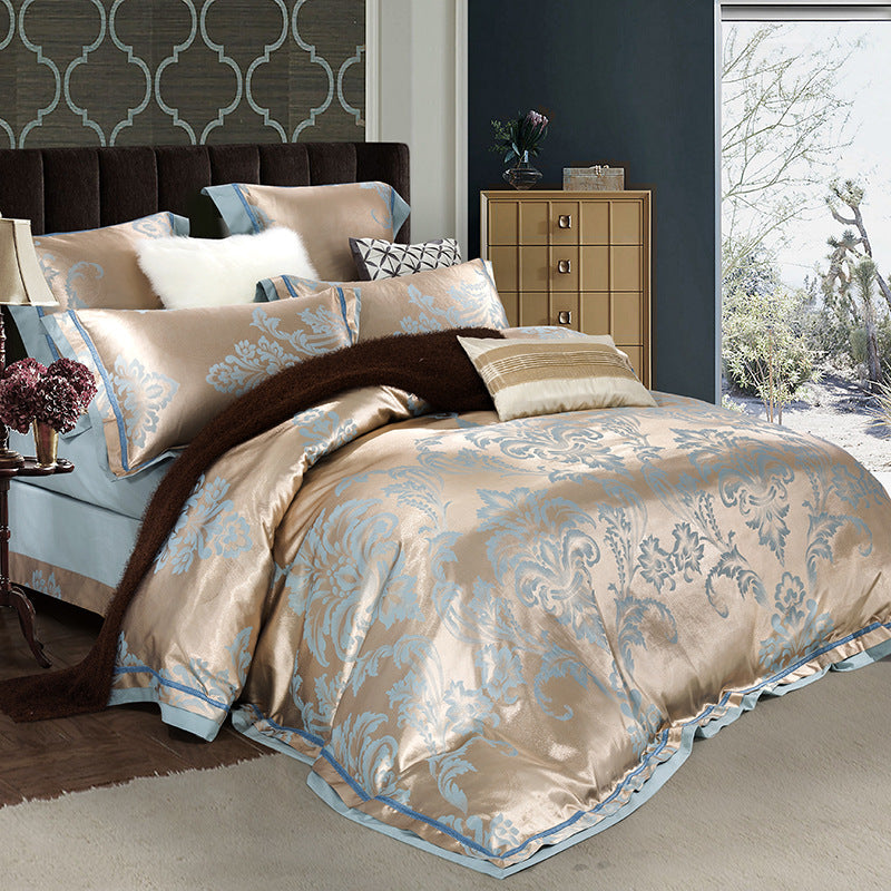 European style luxury light luxury bedding