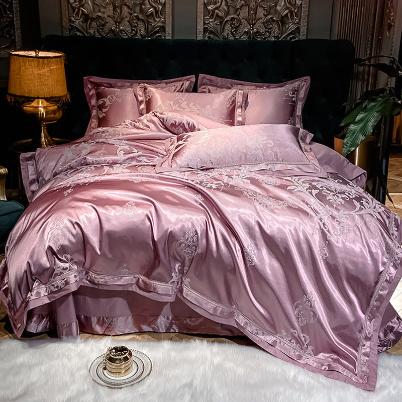 European style luxury light luxury bedding