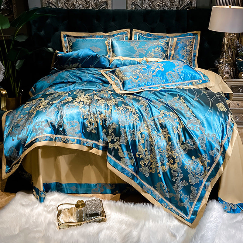 European style luxury light luxury bedding