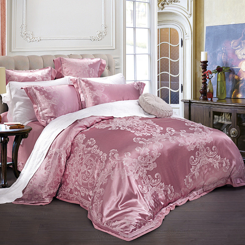 European style luxury light luxury bedding