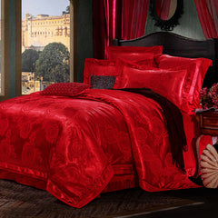 European style luxury light luxury bedding